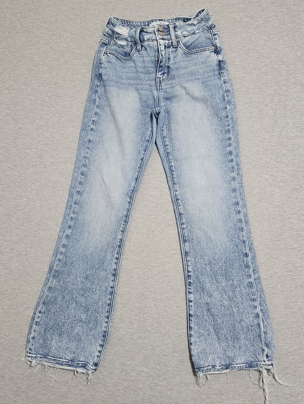 BKE Billie Light Wash Women's Jeans High Rise Bootcut Slim Fit 24x29.5 Demin